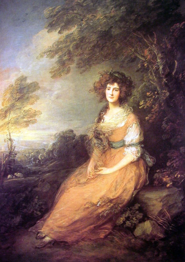 Portretul doamnei Elizabeth Sheridan   Thomas Gainsborough
