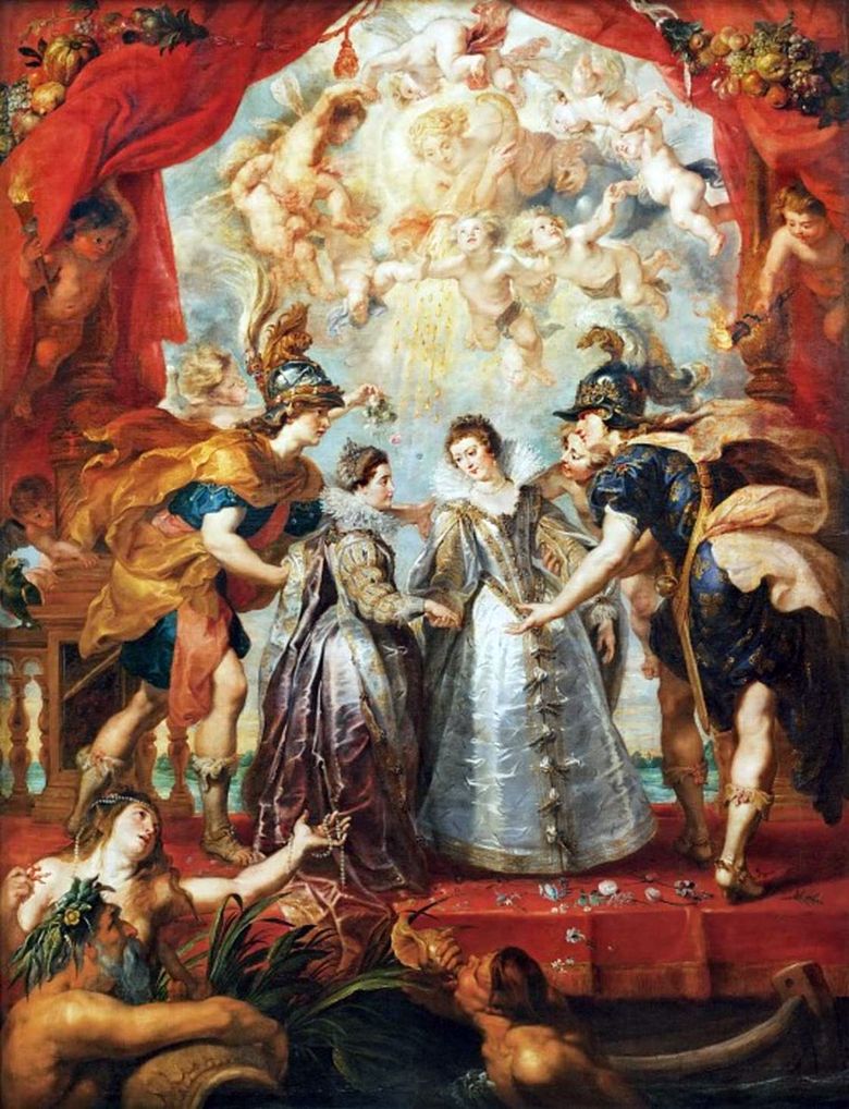 Împărtășirea prințesei   Peter Rubens