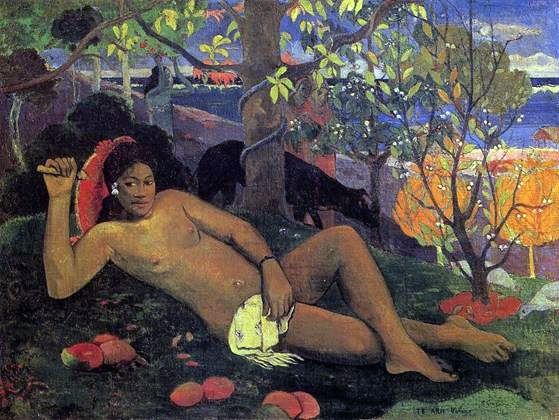 Soția regelui   Paul Gauguin