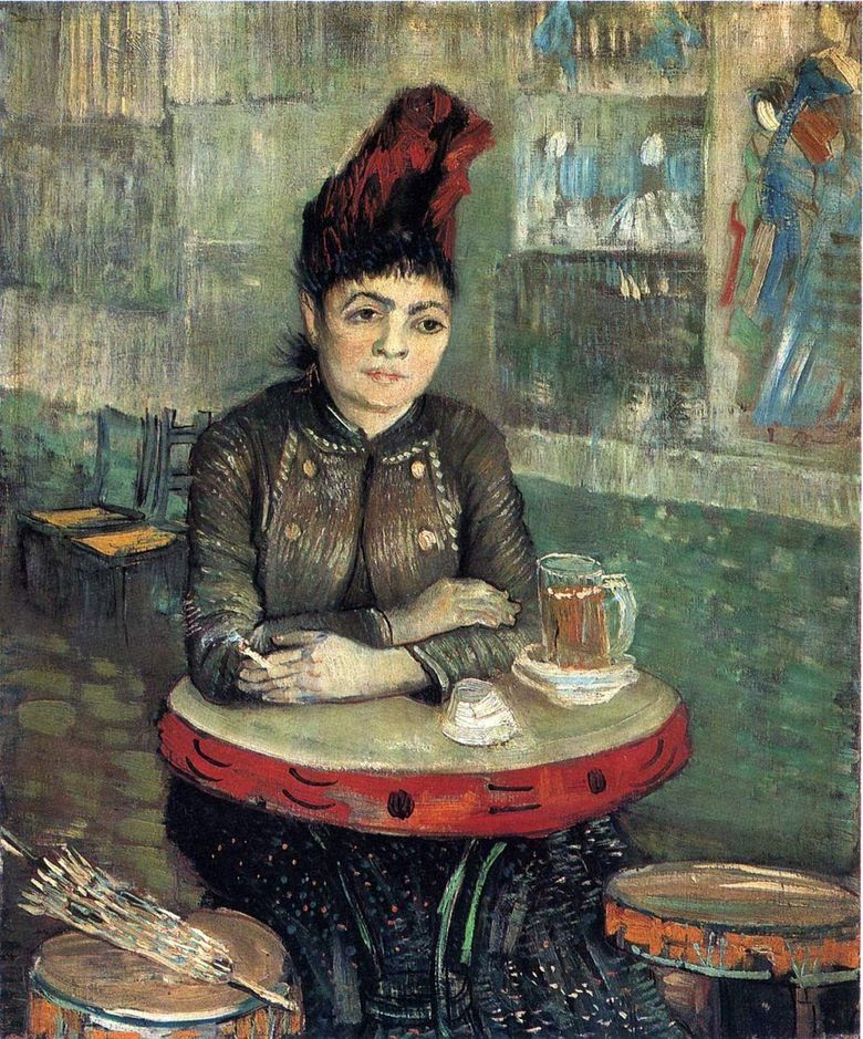 Agostina Segatori la Tambourine Cafe   Vincent Van Gogh