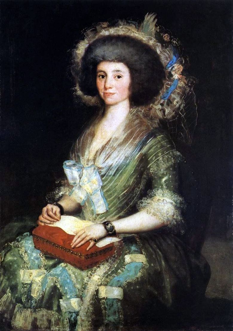 Portretul lui Señora de Sean Bermudez   Francisco de Goya