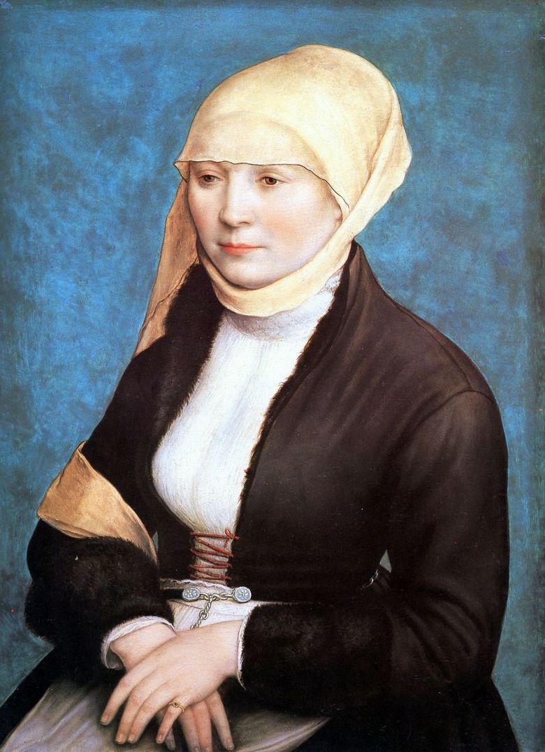 Portret de femeie   Hans Holbein