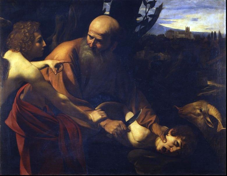 Jertfa lui Isaac   Michelangelo Merisi da Caravaggio
