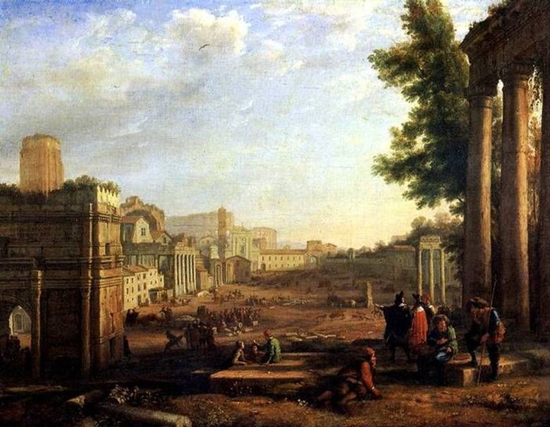 Vederea Romei   Claude Lorren