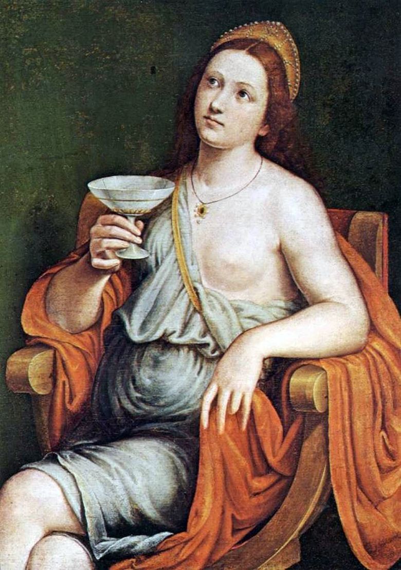 Sofonisba bea otravă   Giovanni Francesco Caroto