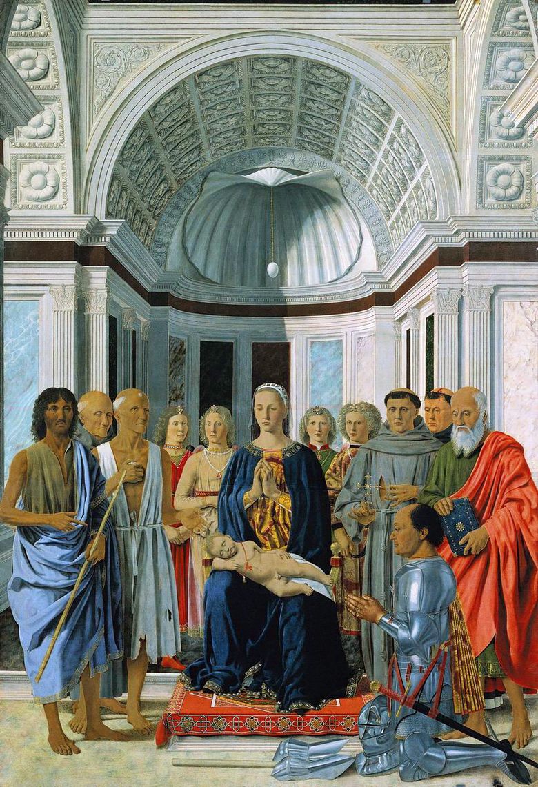 Altarul din Montefeltro   Piero della Francesca
