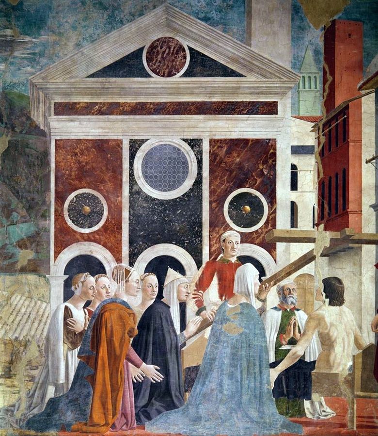 Înălțarea Sfintei Cruci   Piero della Francesca
