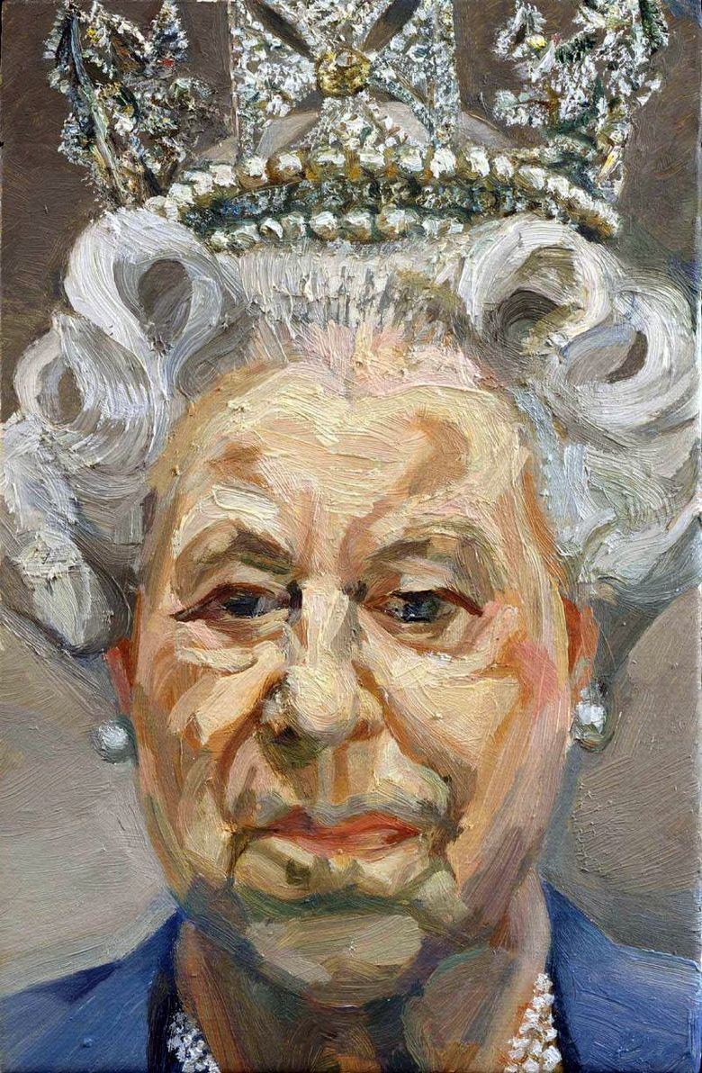 Regina Elisabeta a II a   Lucian Freud