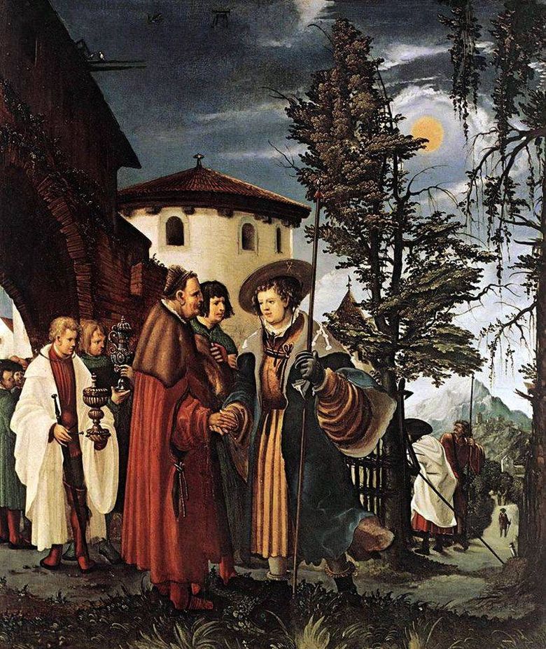 Adio de Sfântul Florian de mănăstire   Albrecht Altdorfer