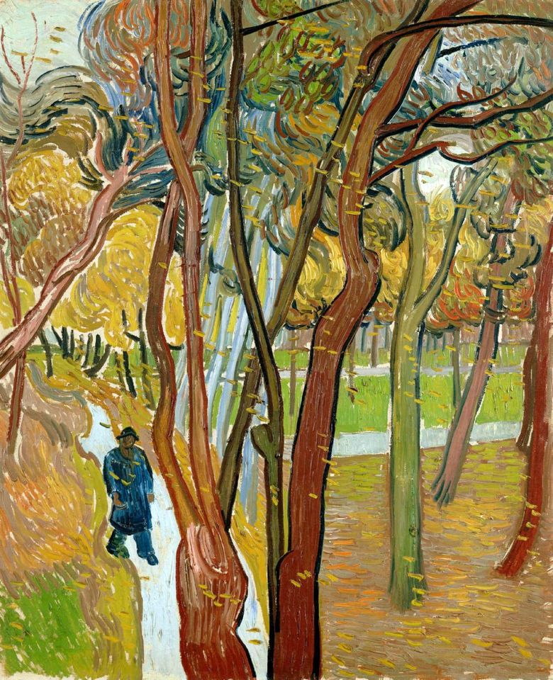 Toamna frunzelor de toamnă, plimbare   Vincent van Gogh