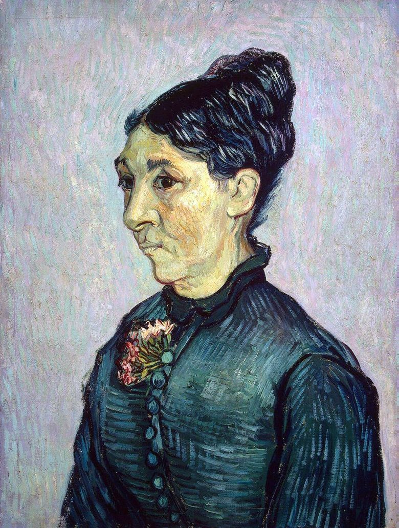 Portretul madamei Trabuc   Vincent Van Gogh