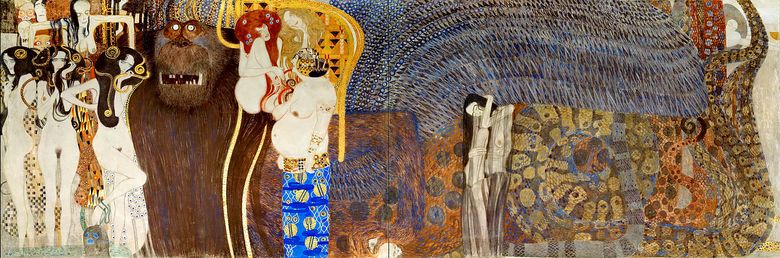 Beethoven Frieze   Gustav Klimt