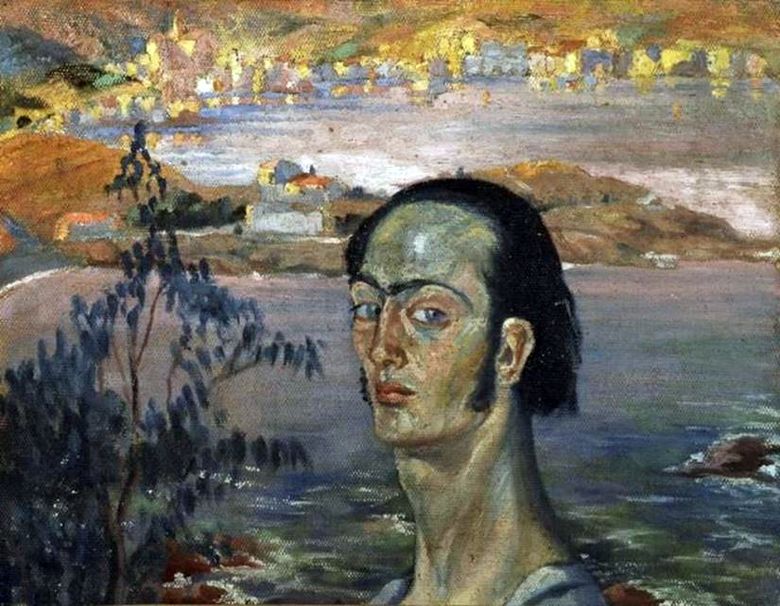 Autoportret cu gât Raphael   Salvador Dali