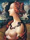 Portretul lui Simonetta Vespucci   Piero di Cosimo