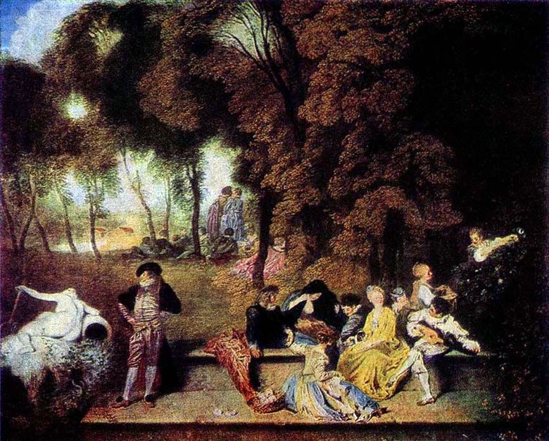 Bucuriile iubirii   Jean Antoine Watteau