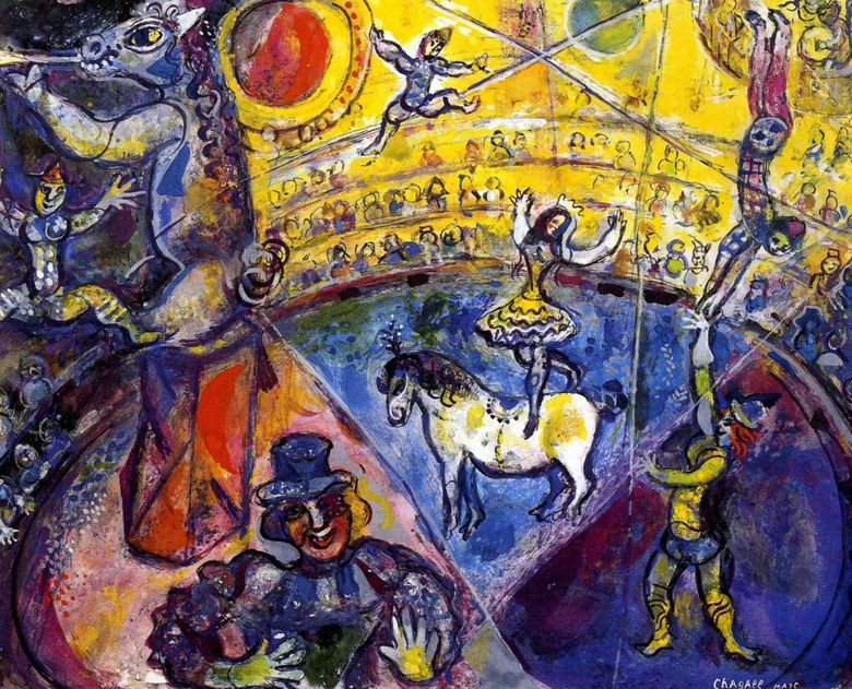 Calul de circ   Marc Chagall