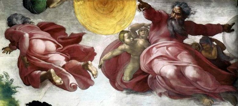 Separarea luminii de întuneric   Michelangelo Buonarroti