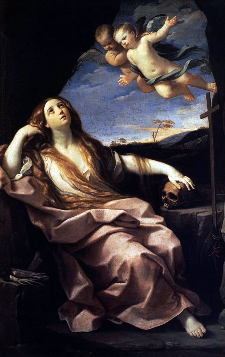 Maria Magdalena și Îngerii   Guido Reni