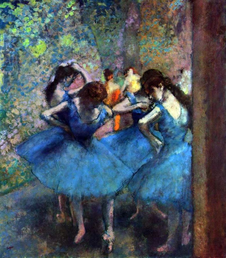 Dansatori la repetiție   Edgar Degas