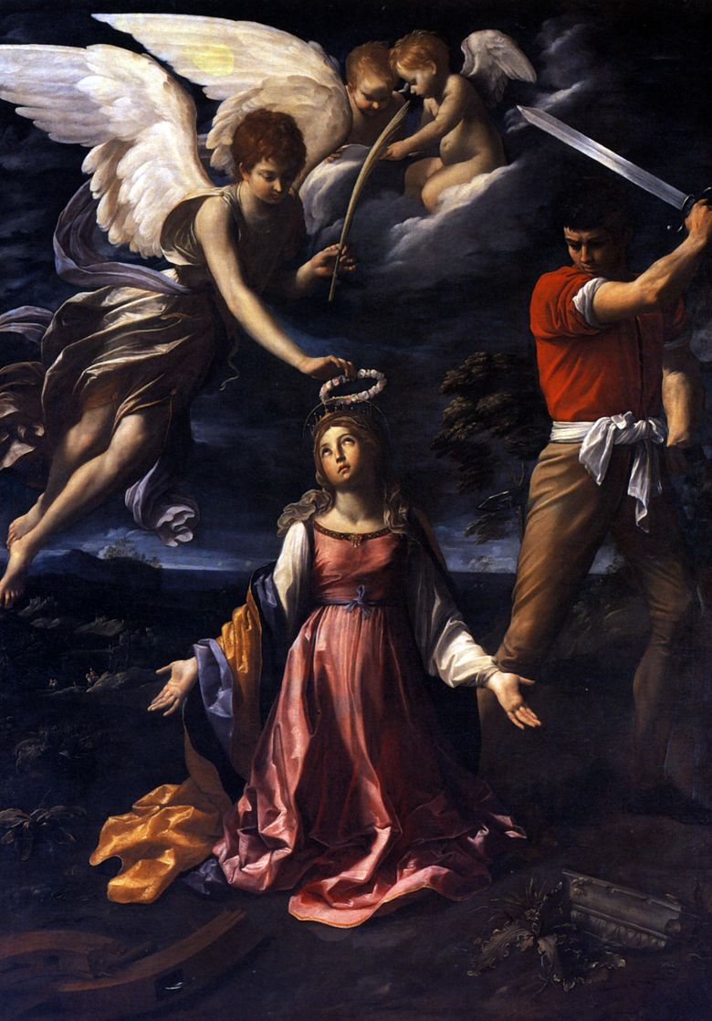 Moartea Ecaterinei Alexandriei   Guido Reni