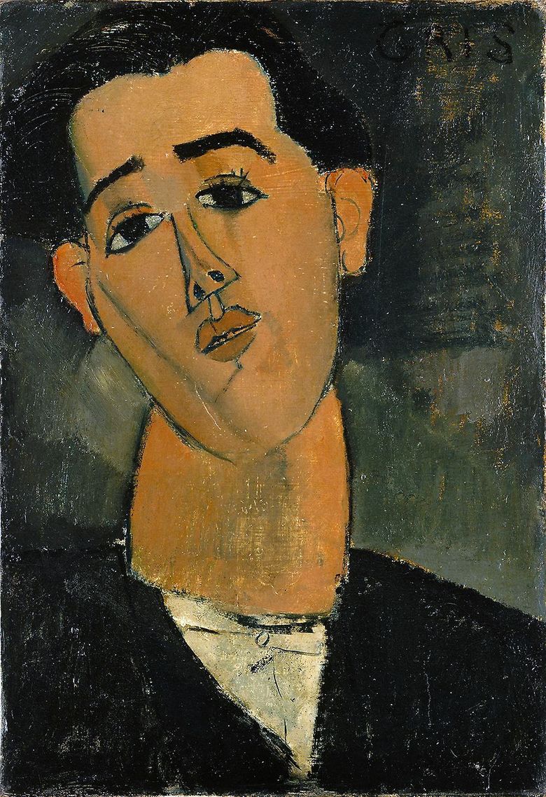 Portretul lui Juan Gris   Amedeo Modigliani