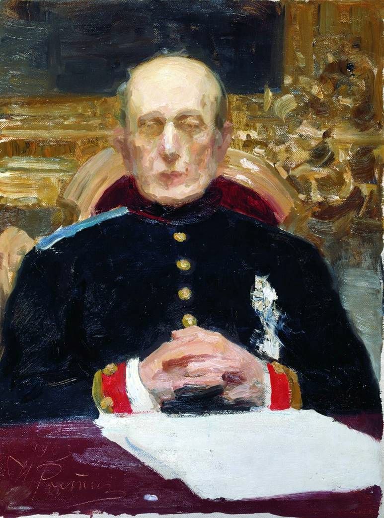 Portretul lui K. P. Pobedonostsev   Ilya Repin