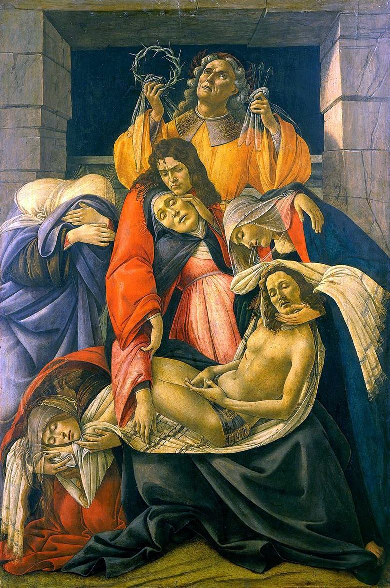 Doliul lui Hristos   Sandro Botticelli