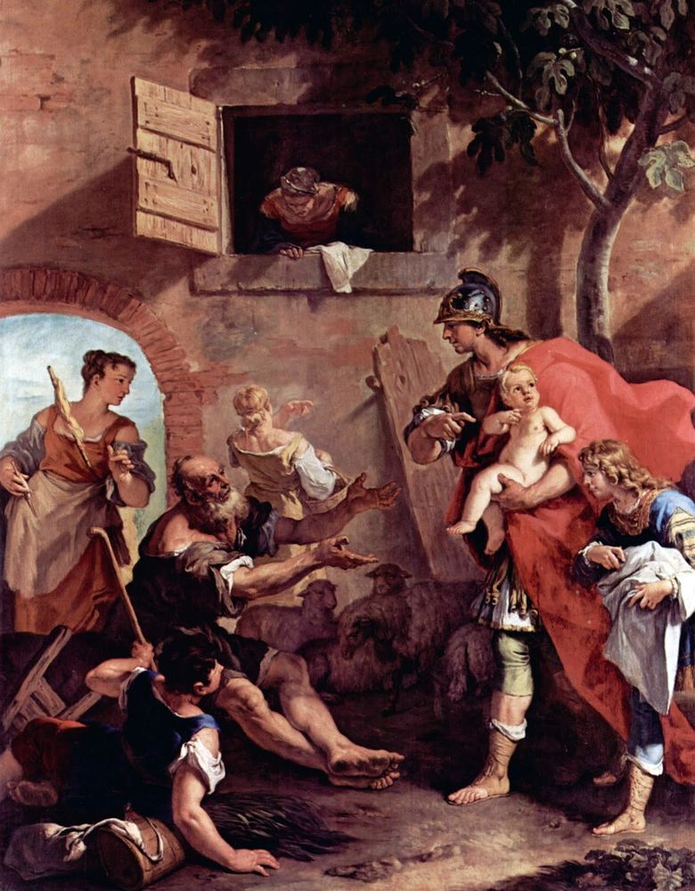 Regele Cyrus Childhood   Sebastiano Ricci