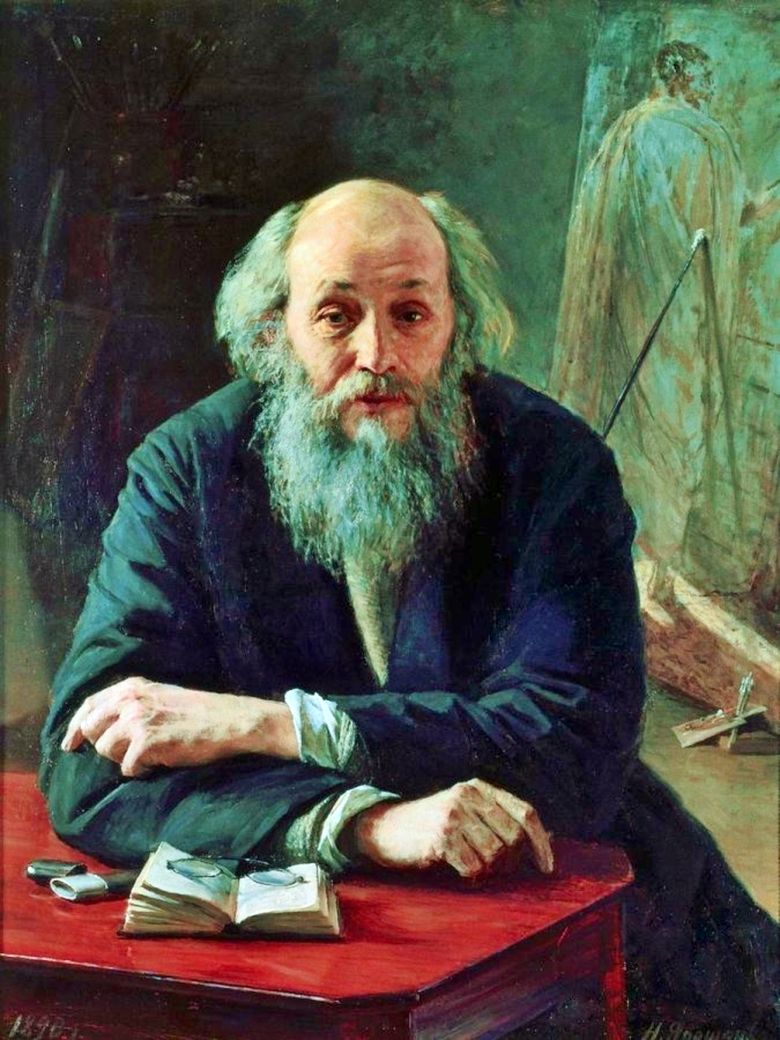 Portretul artistului Ge   Nikolay Yaroshenko