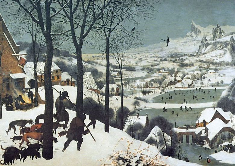 Vânătorii de zăpadă   Peter Bruegel