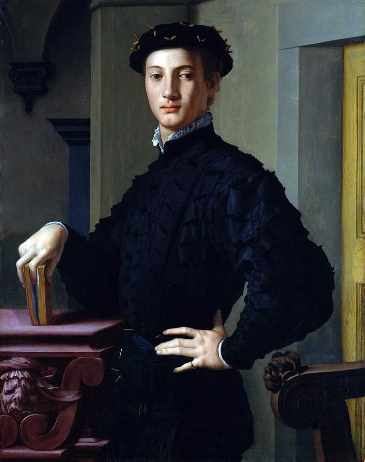 Portret de tânăr   Agnolo Bronzino